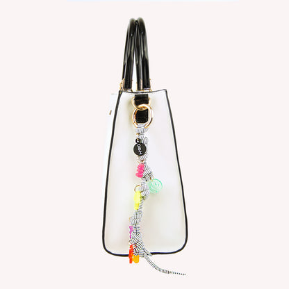 Charm nudos black multi